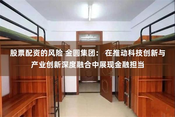 股票配资的风险 金圆集团： 在推动科技创新与产业创新深度融合中展现金融担当